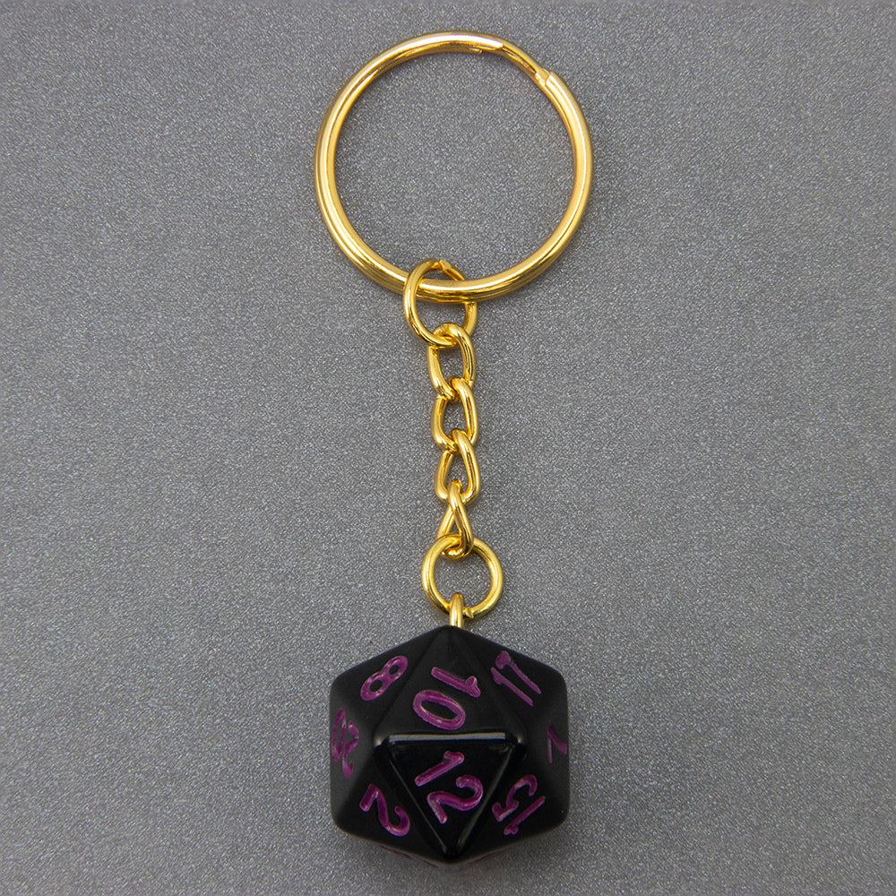 Fashion Dice Keychain Bag Purse Wallet Cellphone or Car Pendant for Men Women