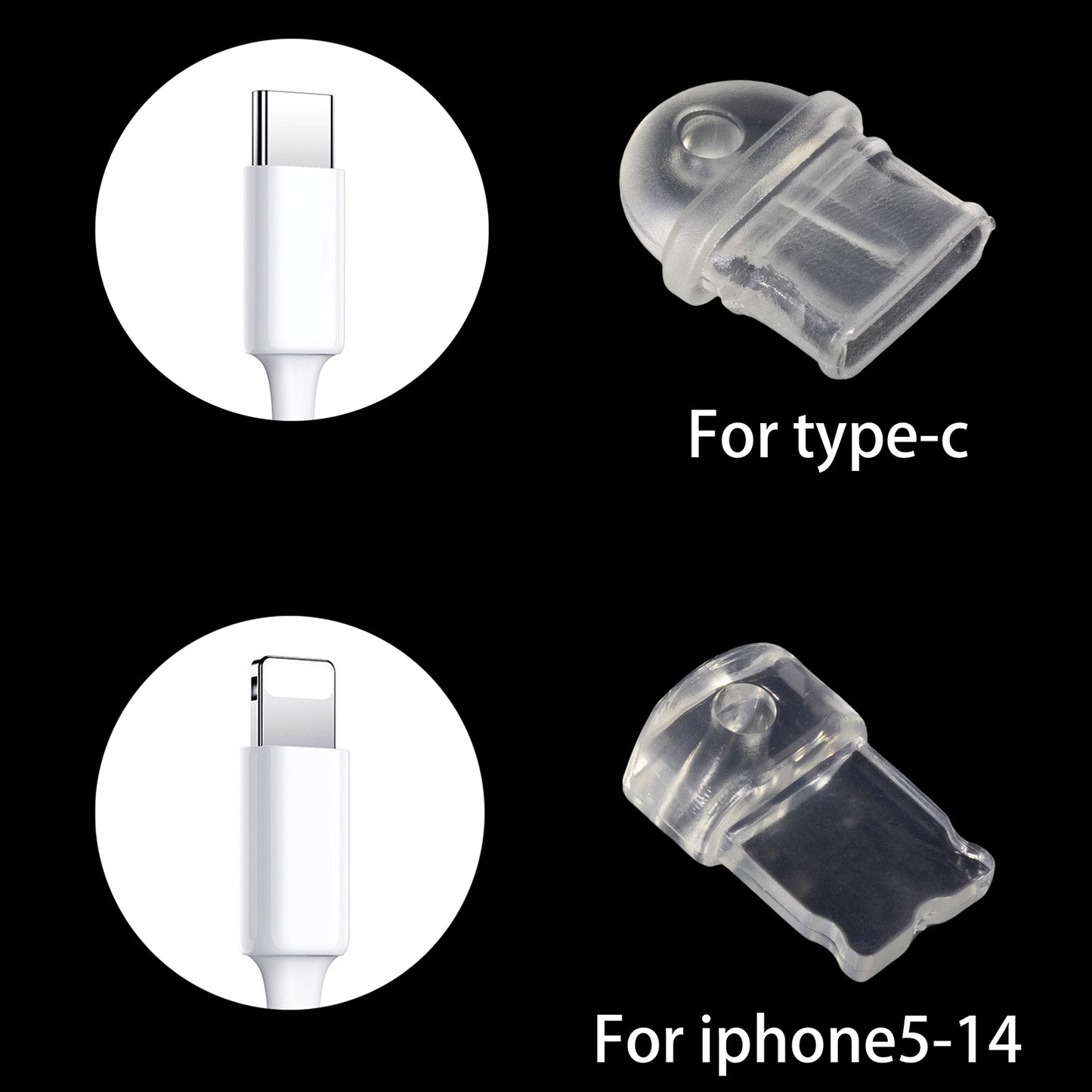 PVC Dustplugs with Acrylic Dice Pendant for Android Apple Phones Charging Port Dustproof Protector Dust Plugs