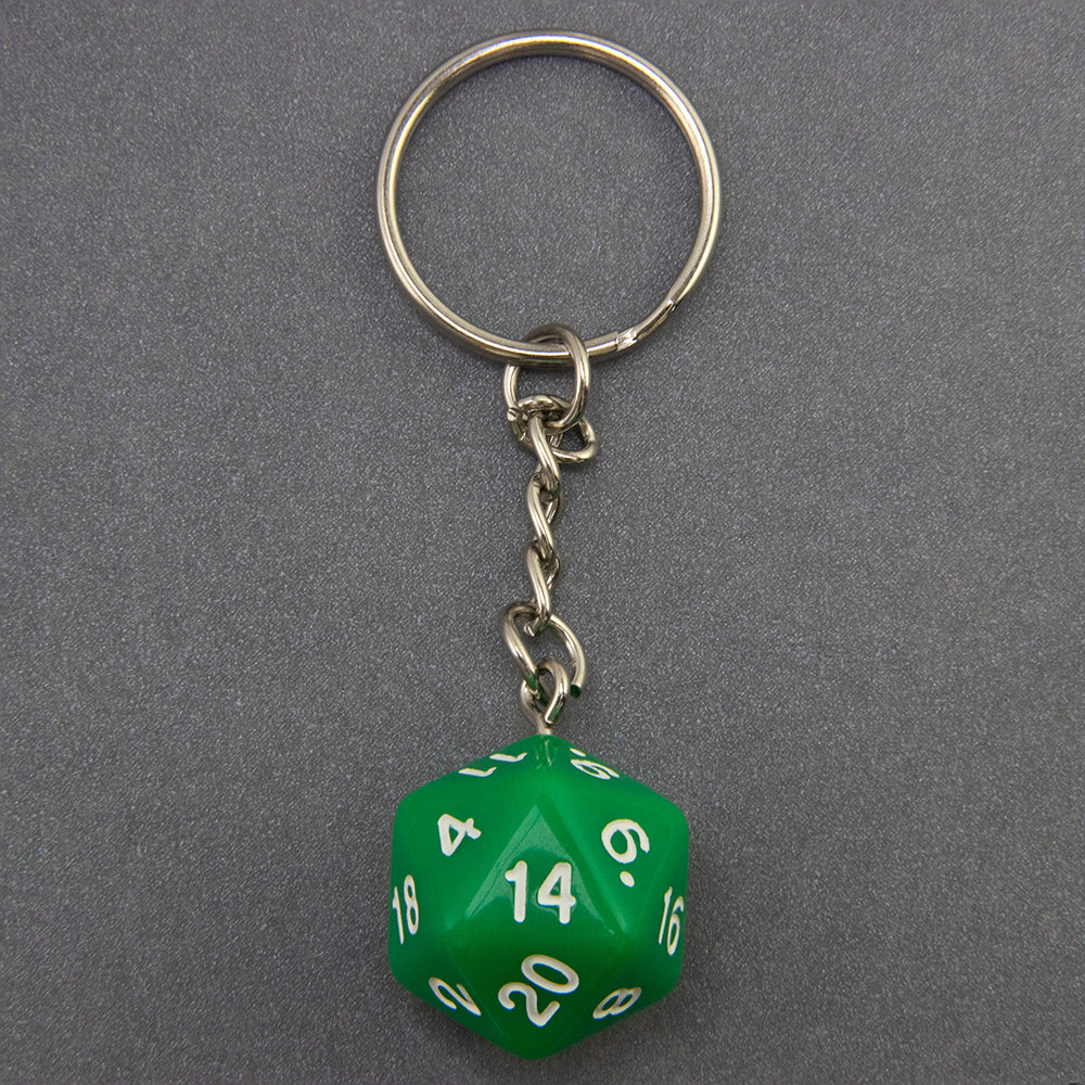 Dice Keychain Creative Gift Keyring for Bag Pendant Game Dice Keychain