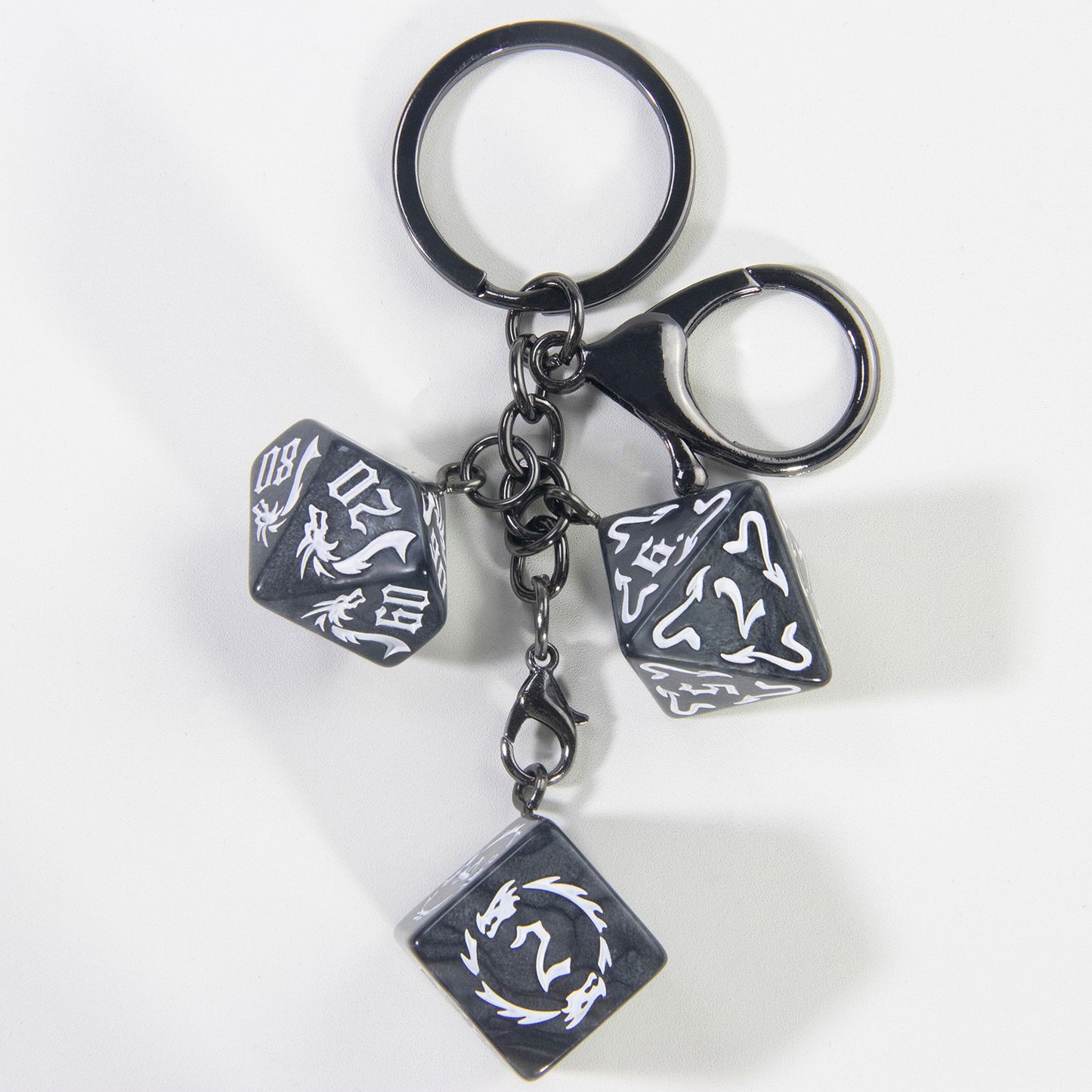 Creative Dice Keychian, Car Pouch Handbag Pendant, Perfect Souvenirs Gift for Table Fans