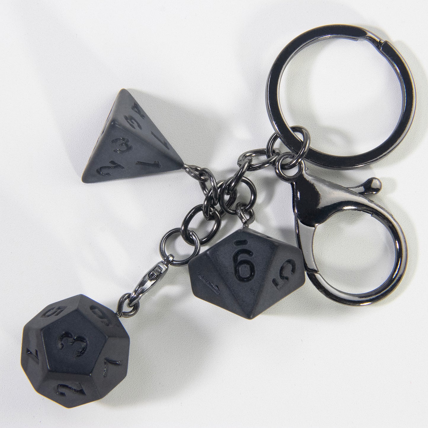 Dice Keychain Keyring Table Game Key Chain for Bag Pendant Game Dice