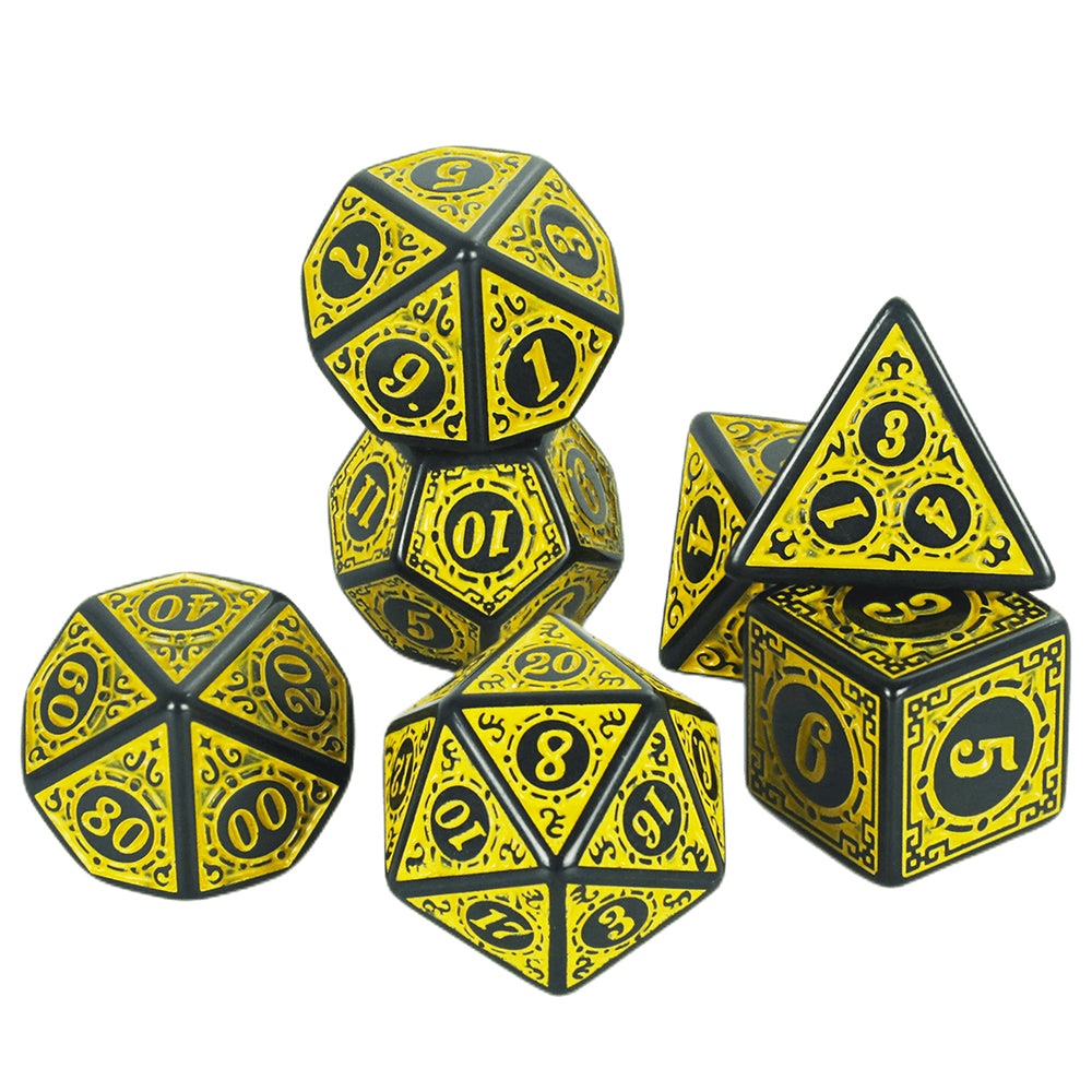 7pcs DND Dice Polyhedral Dices Role Playing DND TRPG Board Game Dice As Gift Entertainment Accessories