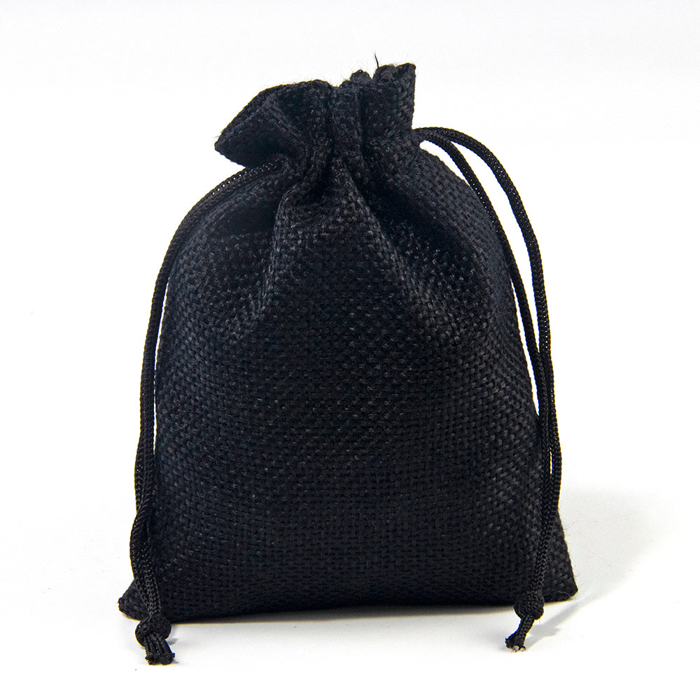 Burlap Drawstring Bags 10pcs Linen Bag Dice Storage Bag for Christmas Gifts Bag, Jewelry Packaging Bags