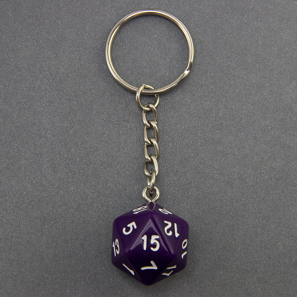 Dice Keychain Creative Gift Keyring for Bag Pendant Game Dice Keychain