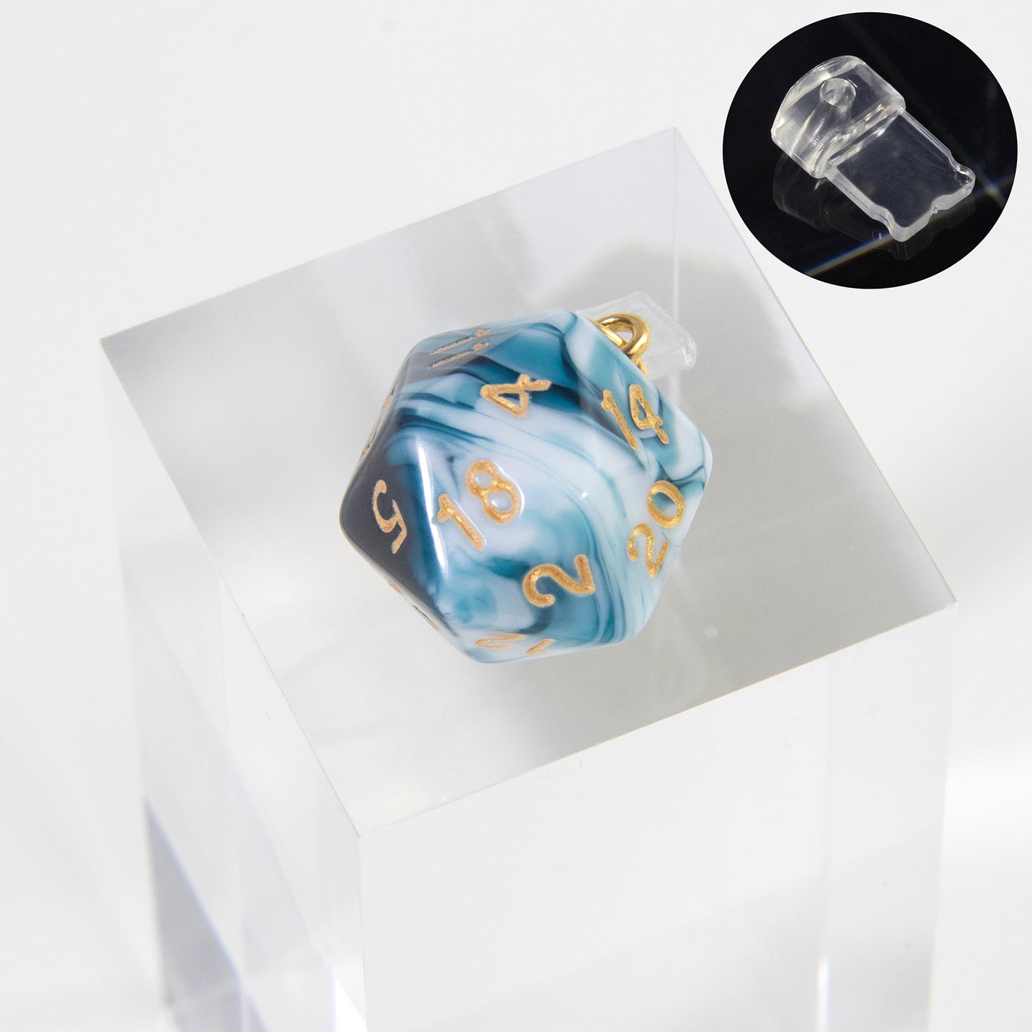Phone Dust Plug with Acrylic Dice Charm Dust Protection Stopper for iphone Type-C Phone Charge Port