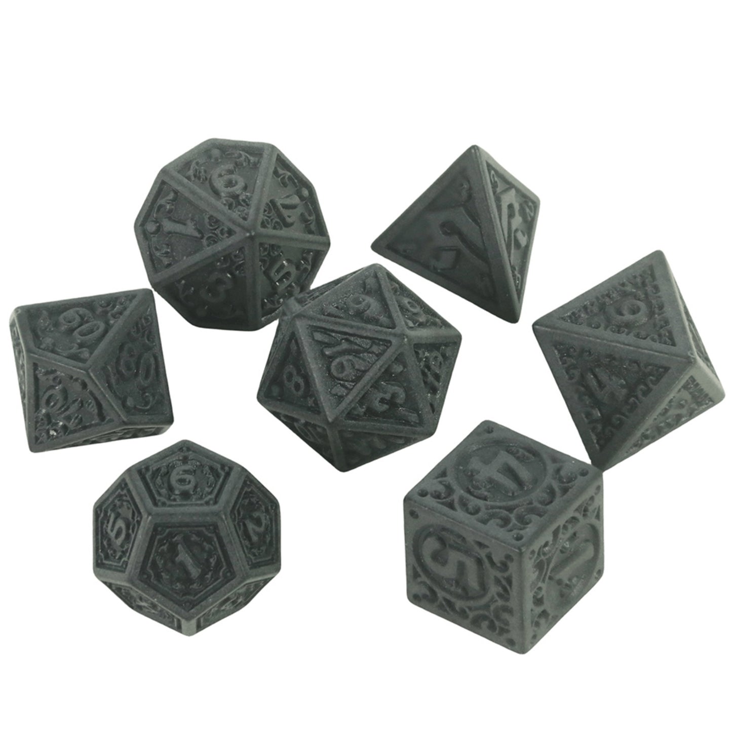 7pcs Polyhedral Dice Set D4-D20 DND Dice for Role Playing Game DND Board Game Accessories