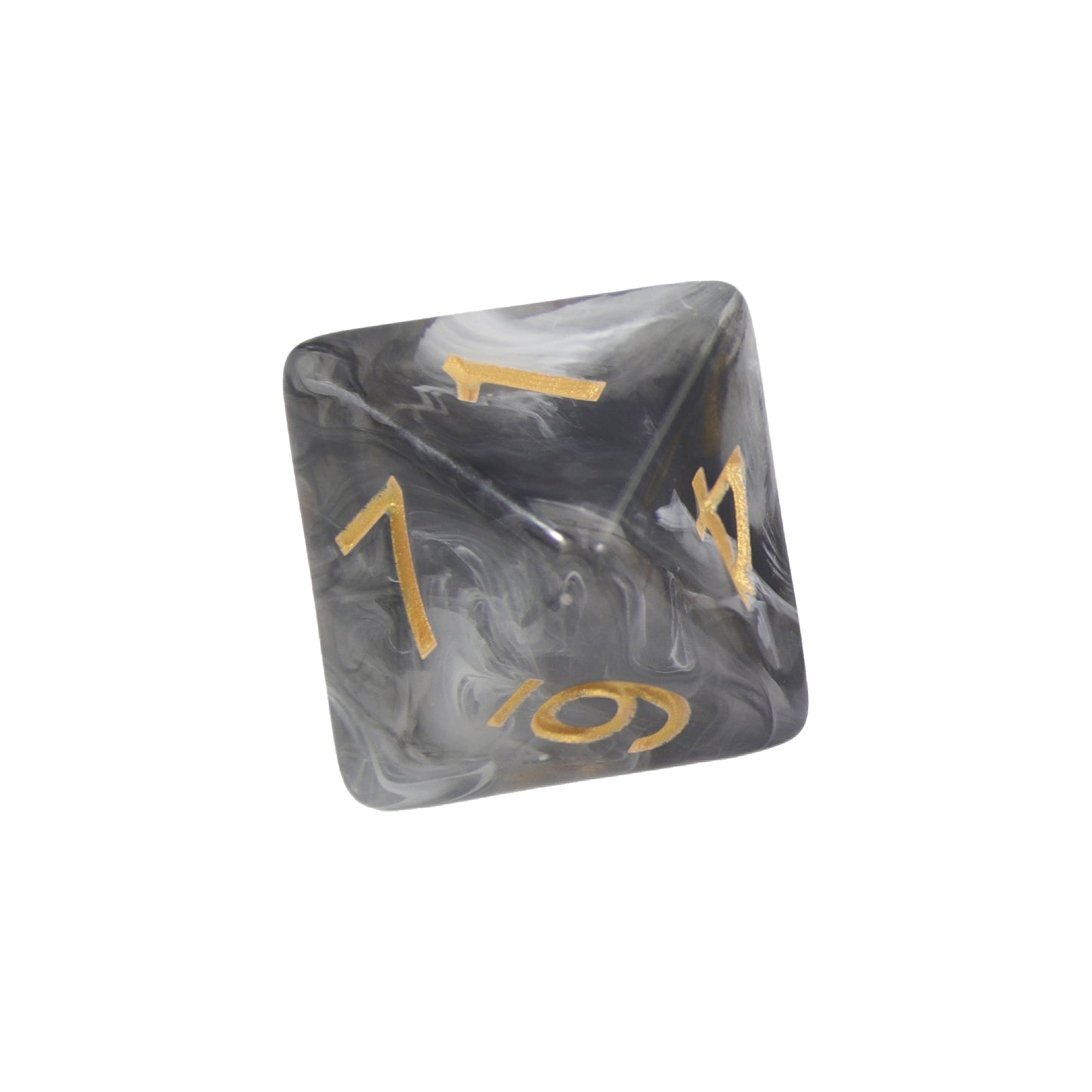 DND Dice Set with Mixed Color Fog Effect, 7pcs Polyhedral Dice for Board Games, DND TRPG Gaming Accessories, Perfect for Role-Playing Games