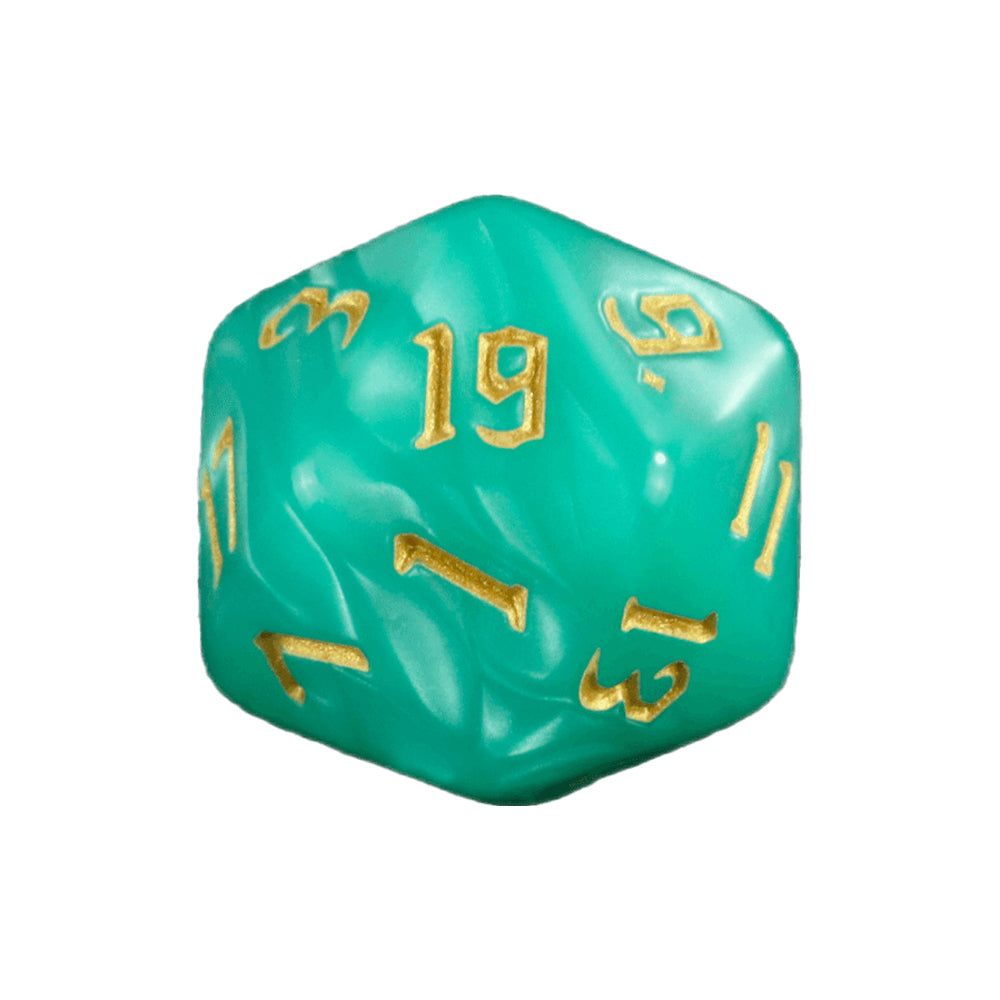 7pcs Polyhedral Dice Set Swirl Color DND Dice for Board Games Role Playing D4 D6 D8 D10 D00 D12 D20 - Roleplaying Game Dice