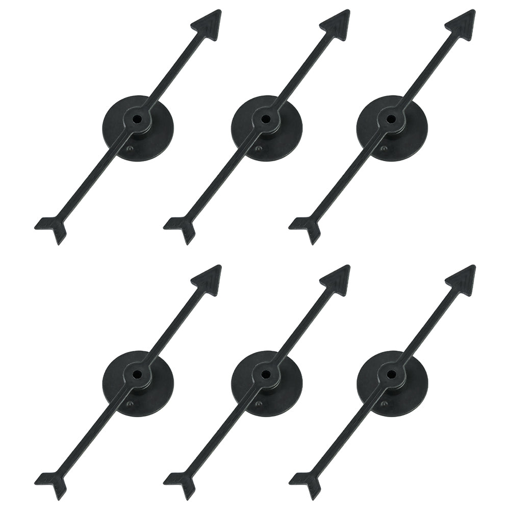 6pcs Plastic Arrow Pointer for Party DIY Board Game School Classroom Home Using Board Spinner