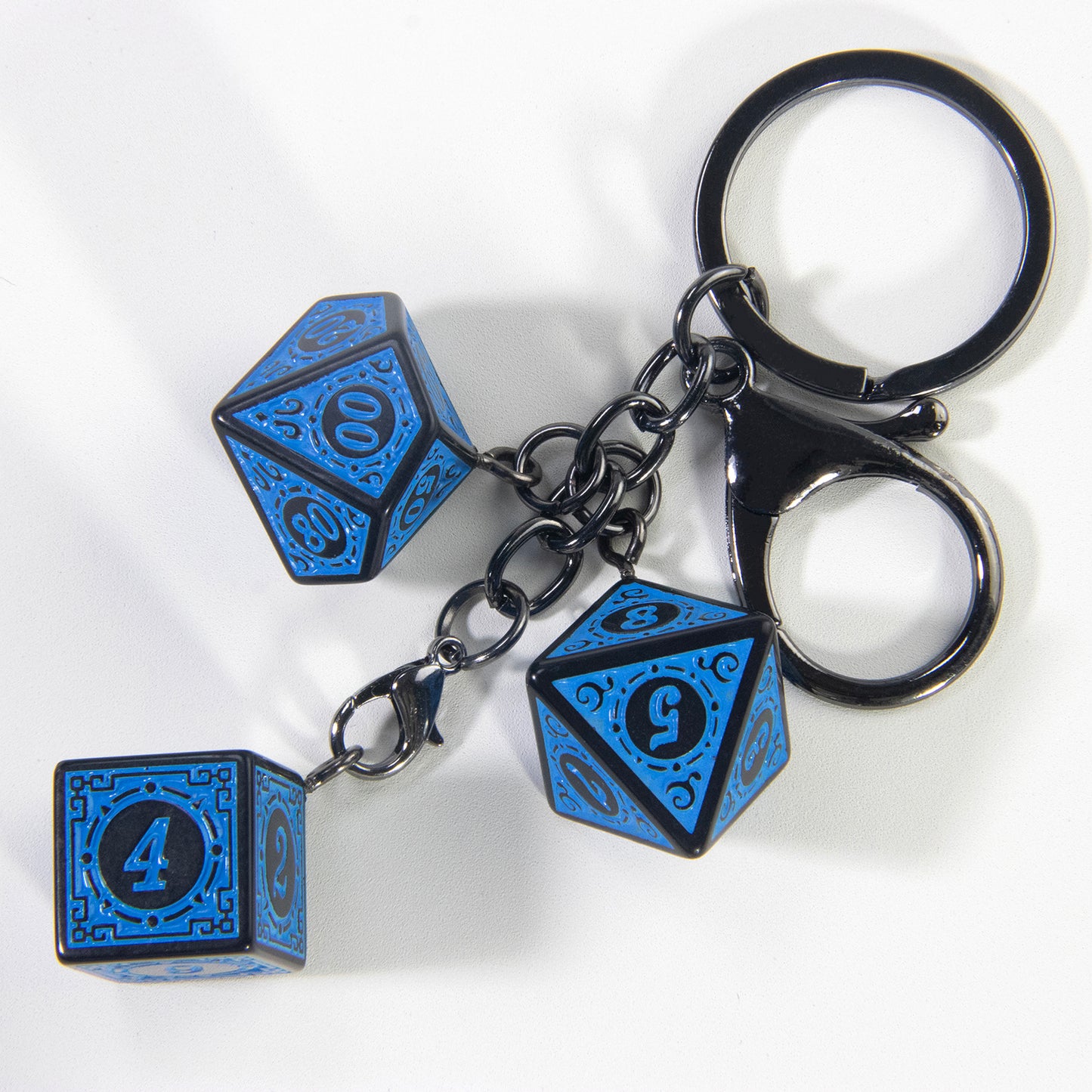 3D Fashion Dice Keychain Pendant - Stylish Car Bag Pouch Accessories for Men Women