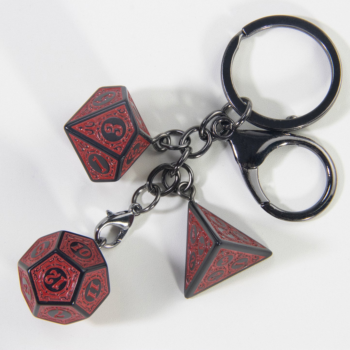 3D Fashion Dice Keychain Pendant - Stylish Car Bag Pouch Accessories for Men Women