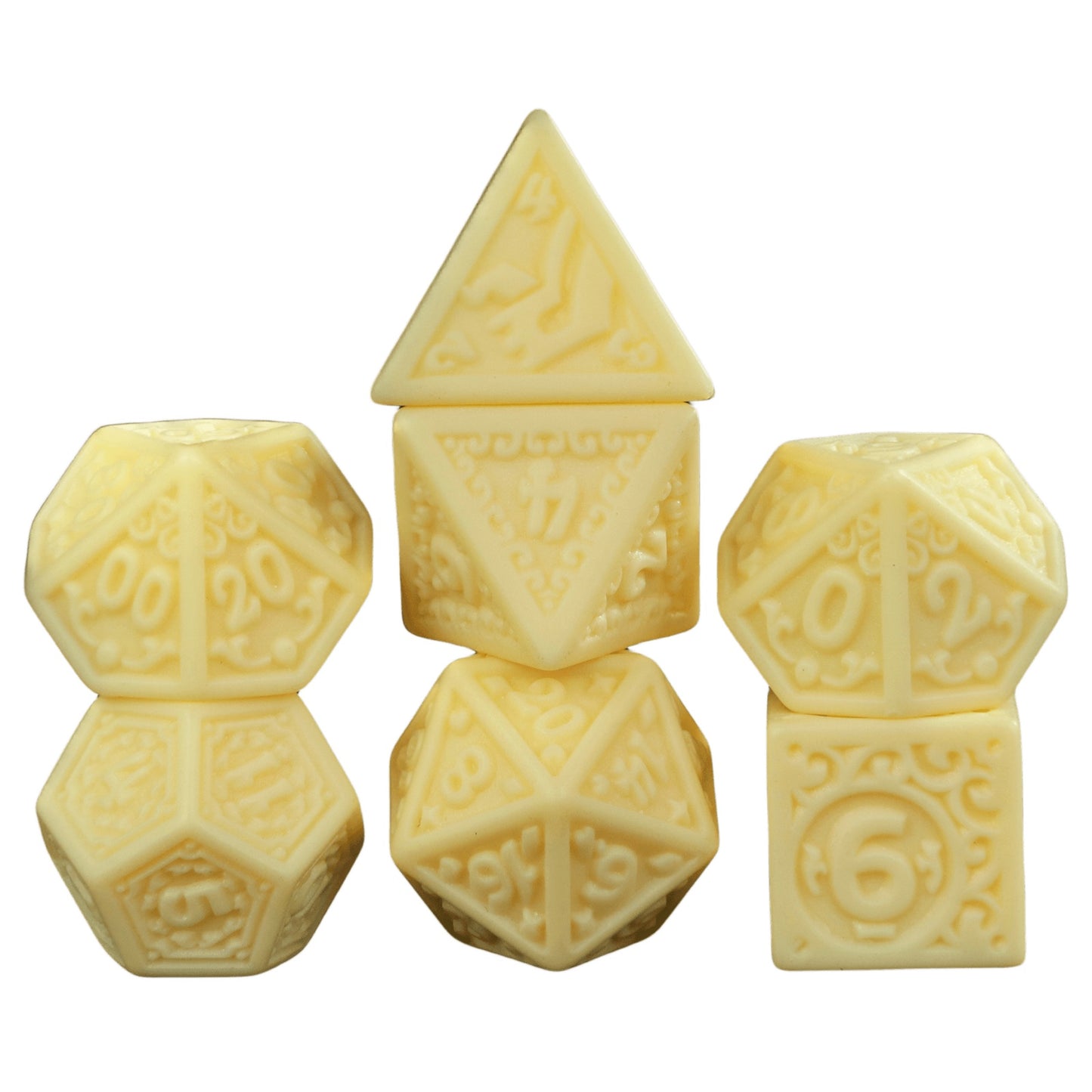 7pcs Polyhedral Dice Set D4-D20 DND Dice for Role Playing Game DND Board Game Accessories