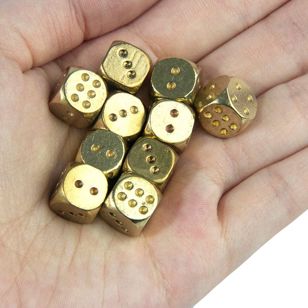 Metal Dice 6 Sided Dice Mini D6 Game Dice for Club Bar Party Entertainment & Leisure Games