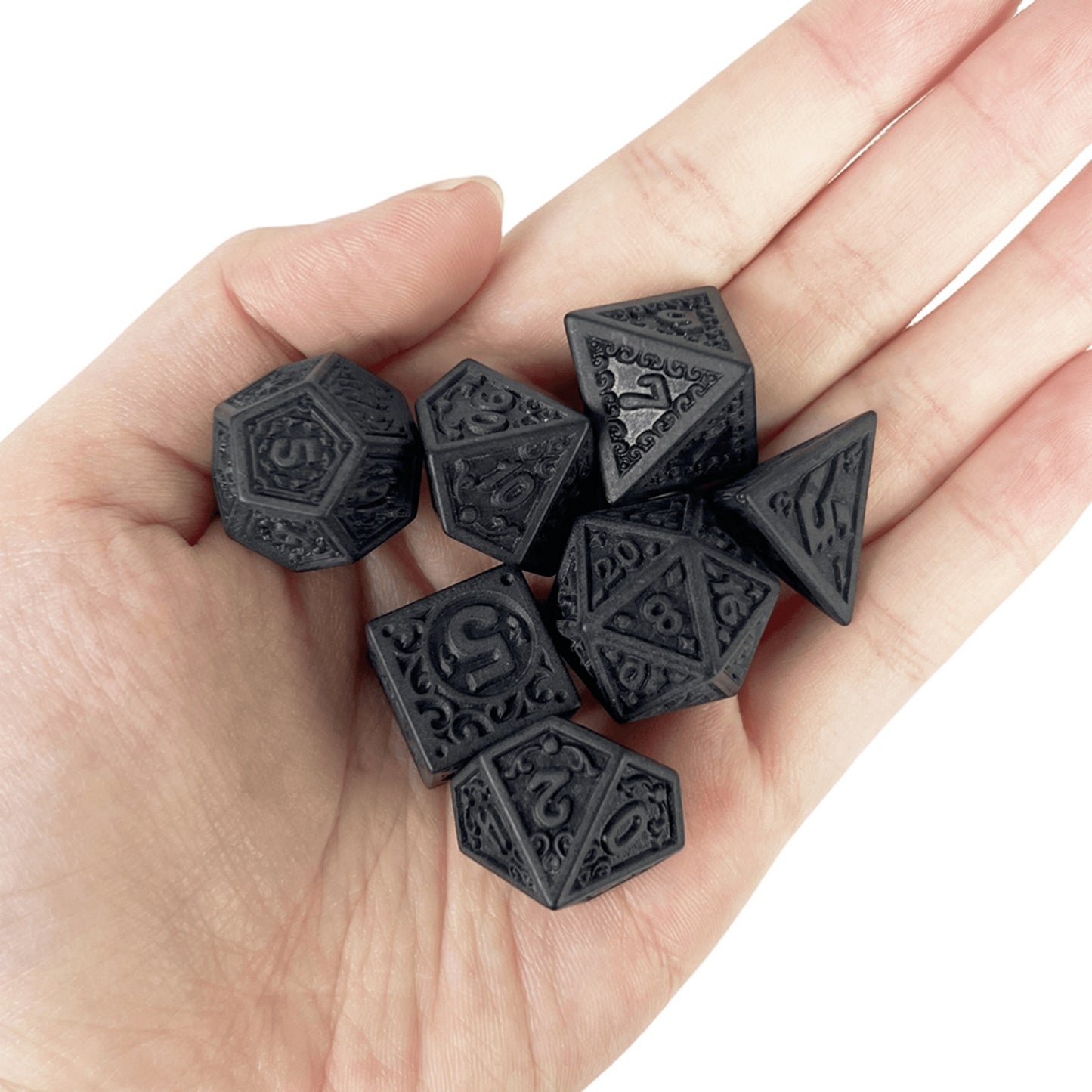 7pcs Polyhedral Dice Set D4-D20 DND Dice for Role Playing Game DND Board Game Accessories