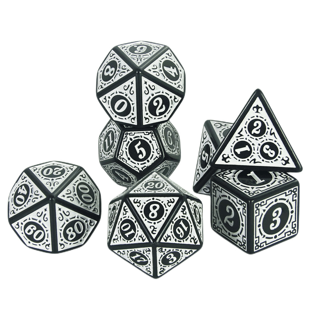 7pcs DND Dice Polyhedral Dices Role Playing DND TRPG Board Game Dice As Gift Entertainment Accessories