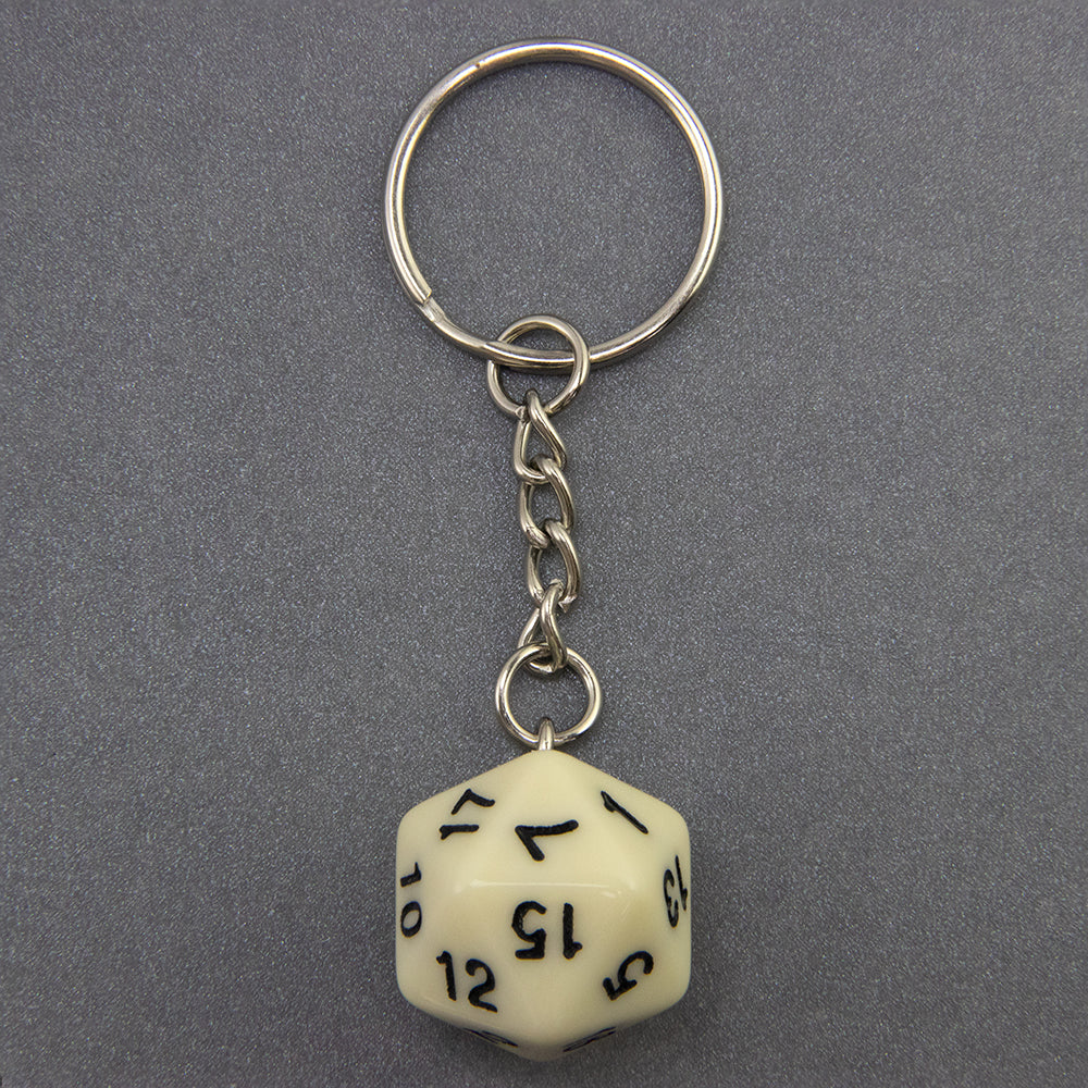Dice Keychain Creative Gift Keyring for Bag Pendant Game Dice Keychain