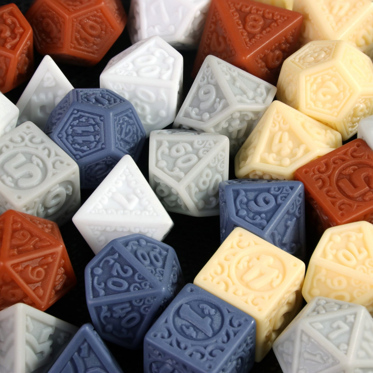 7pcs Polyhedral Dice Set D4-D20 DND Dice for Role Playing Game DND Board Game Accessories