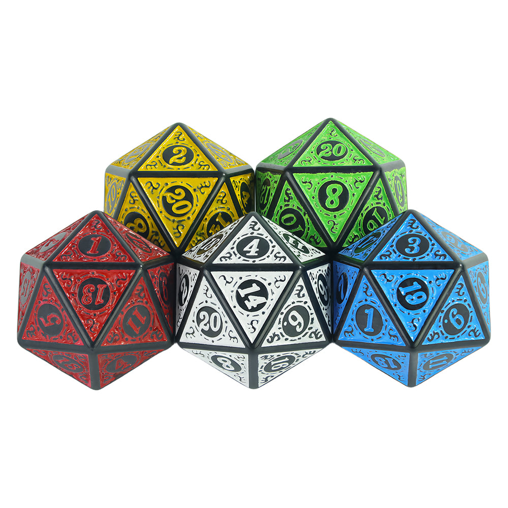 D20 Polyhedral Dice 10PCS 20 Sided DND Game Dice Set for DND RPG Playing Table Game Entertainment Supplies