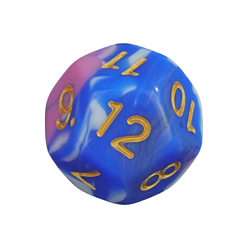 DND Dice Set 7pcs/set Mixing Colors Dice D4 D6 D8 D10 D% D12 D20 for DND RPG and Other Table Games