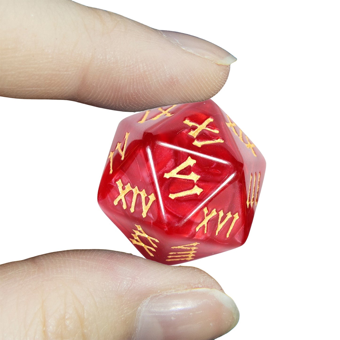 DND Dice Set - 7pcs Polyhedral Dice D4-D20 with Roman Digital for Board Game TRPG DND Game