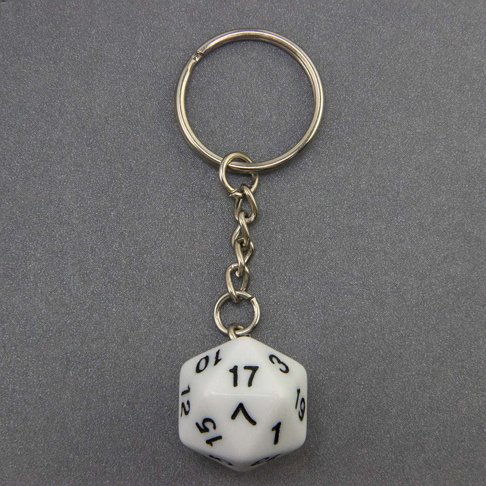 Dice Keychain Creative Gift Keyring for Bag Pendant Game Dice Keychain