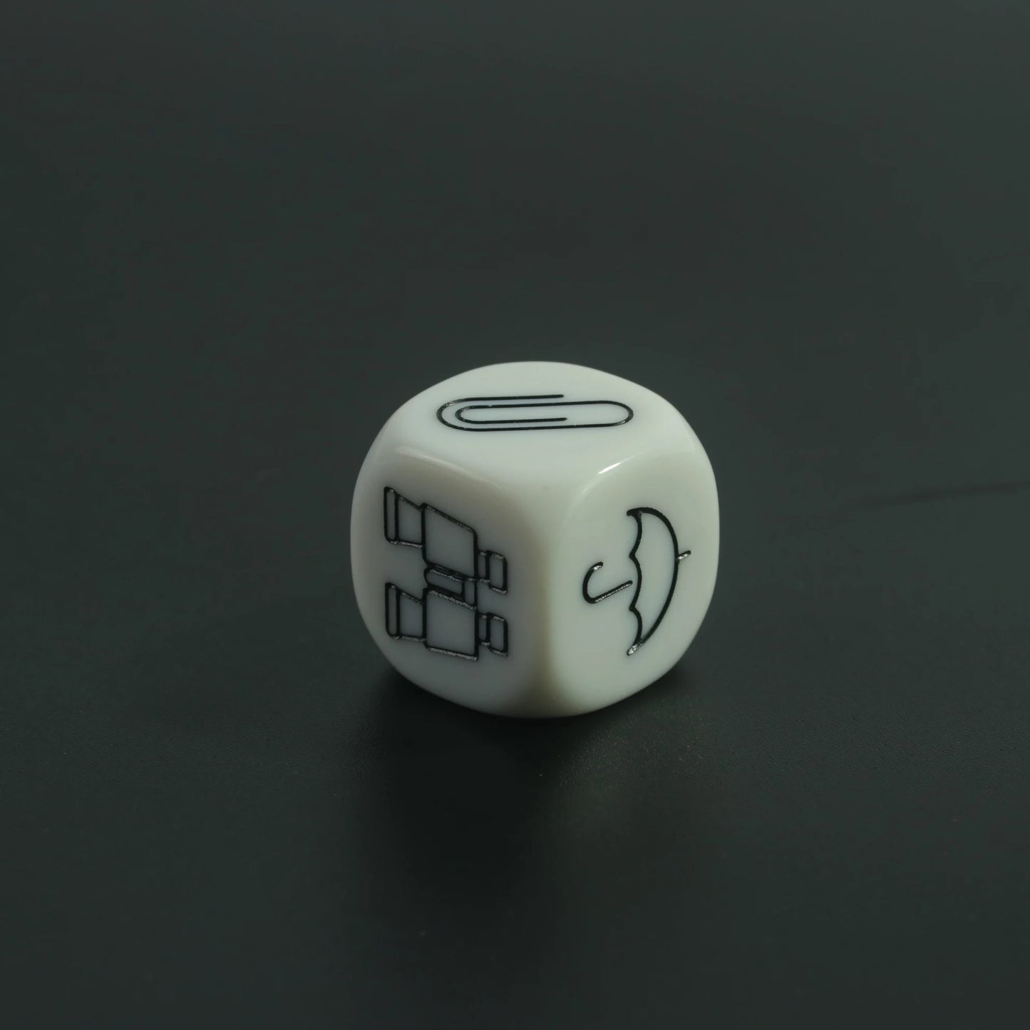 9pcs/set Engraved Patterns Dice Telling Story Dice D6 Dice Set for Board Game Family Entertainment Party Games