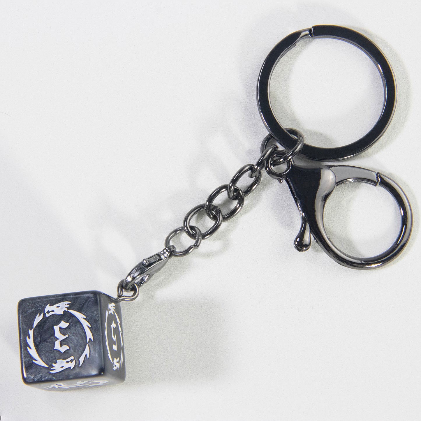 Creative Dice Keychian, Car Pouch Handbag Pendant, Perfect Souvenirs Gift for Table Fans