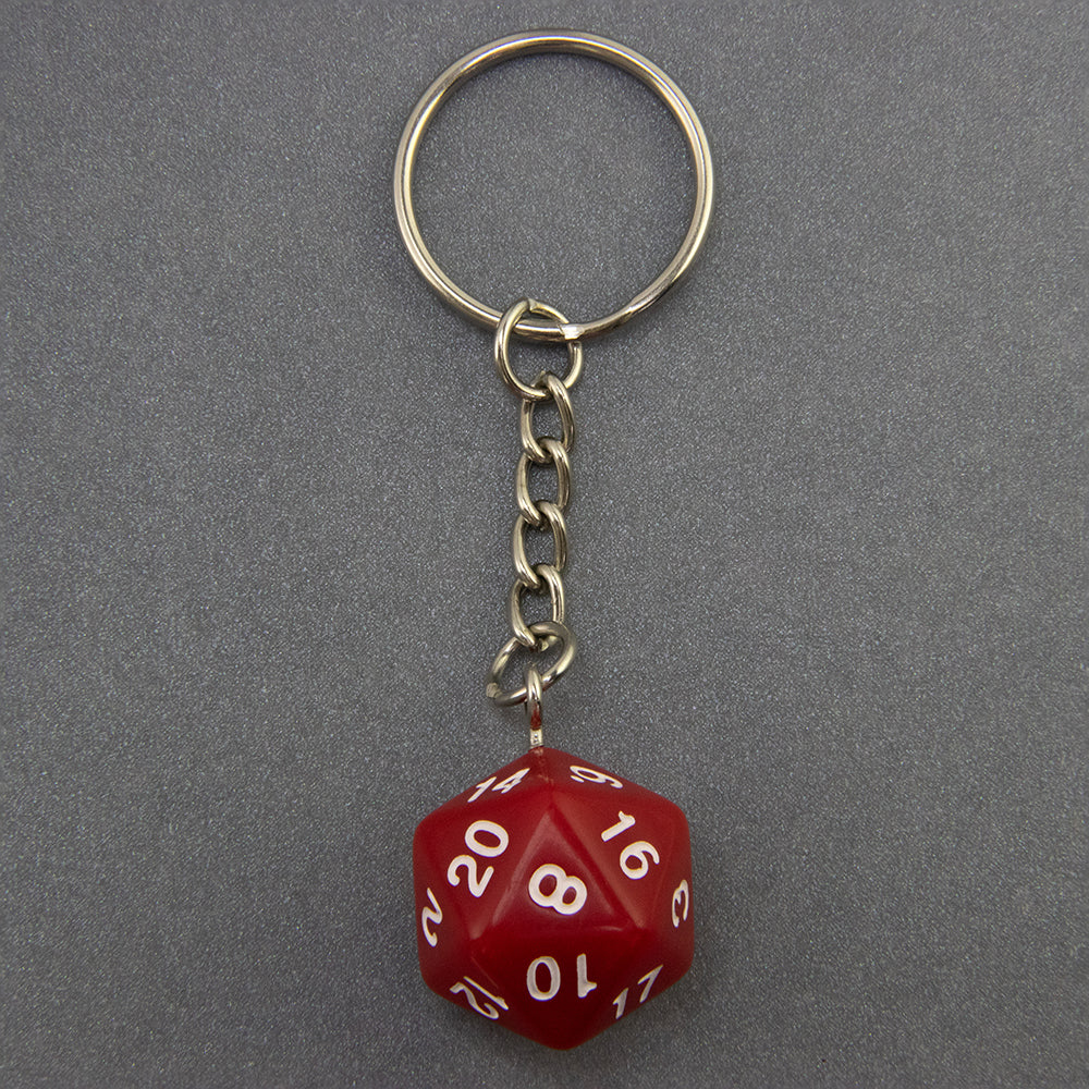 Dice Keychain Creative Gift Keyring for Bag Pendant Game Dice Keychain