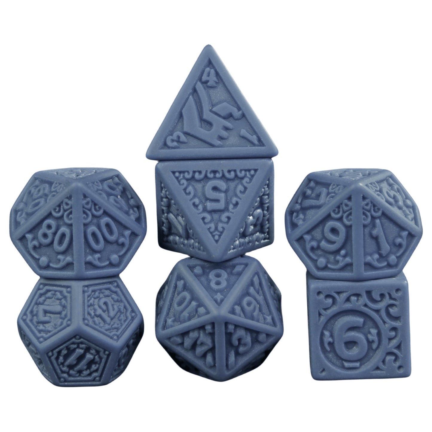 7pcs Polyhedral Dice Set D4-D20 DND Dice for Role Playing Game DND Board Game Accessories
