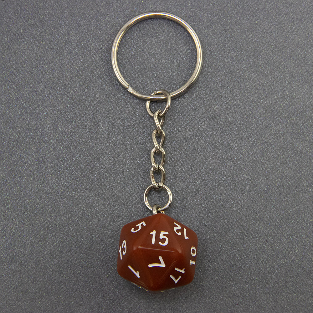 Dice Keychain Creative Gift Keyring for Bag Pendant Game Dice Keychain