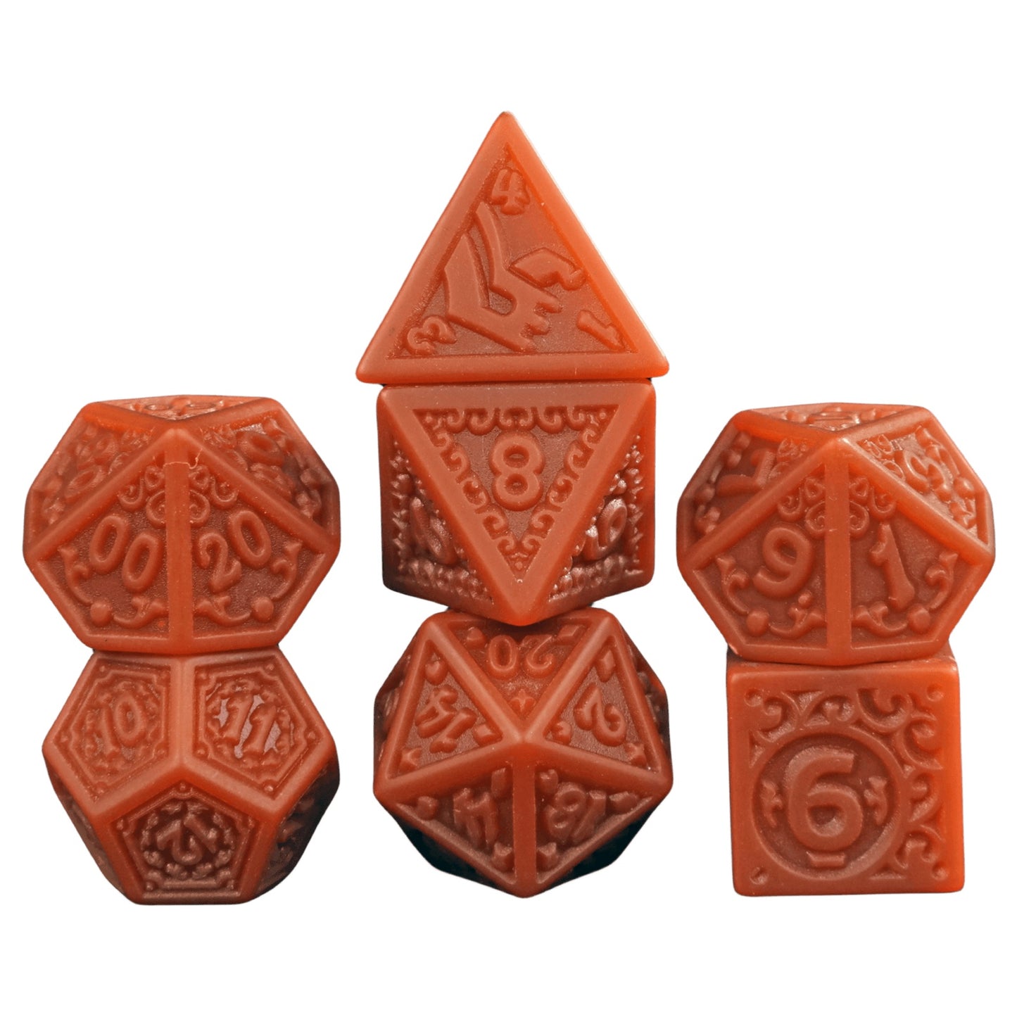 7pcs Polyhedral Dice Set D4-D20 DND Dice for Role Playing Game DND Board Game Accessories
