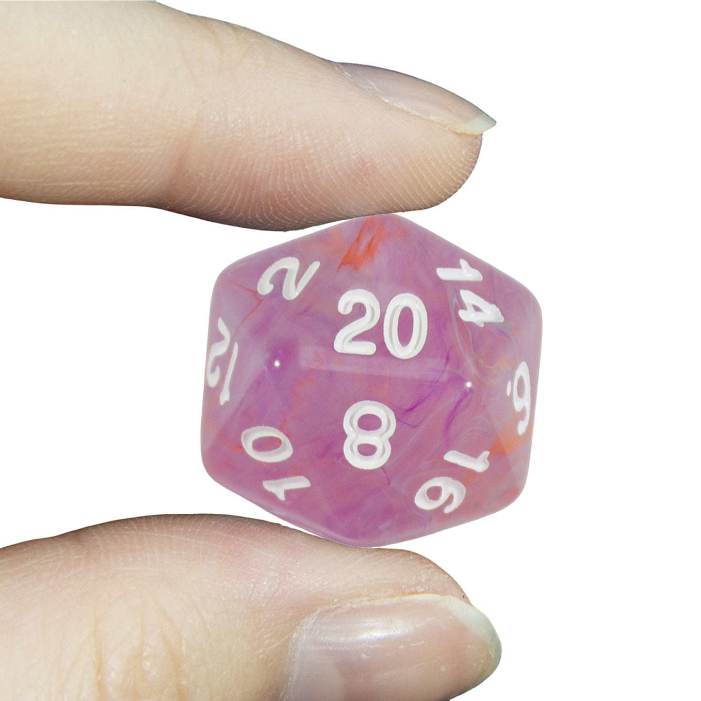 DND Dice Set with Mixed Color Fog Effect, 7pcs Polyhedral Dice for Board Games, DND TRPG Gaming Accessories, Perfect for Role-Playing Games