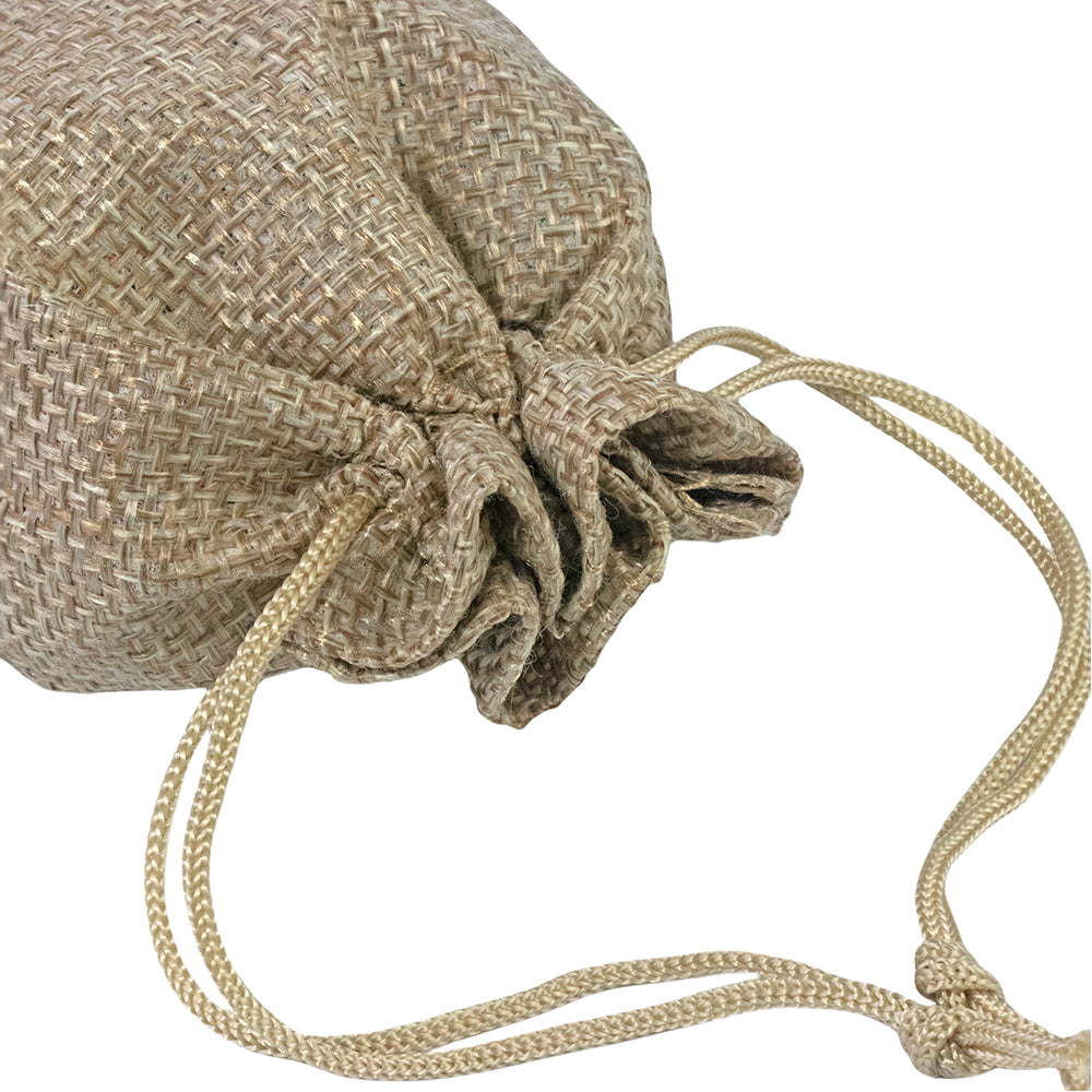 Burlap Drawstring Bags 10pcs Linen Bag Dice Storage Bag for Christmas Gifts Bag, Jewelry Packaging Bags