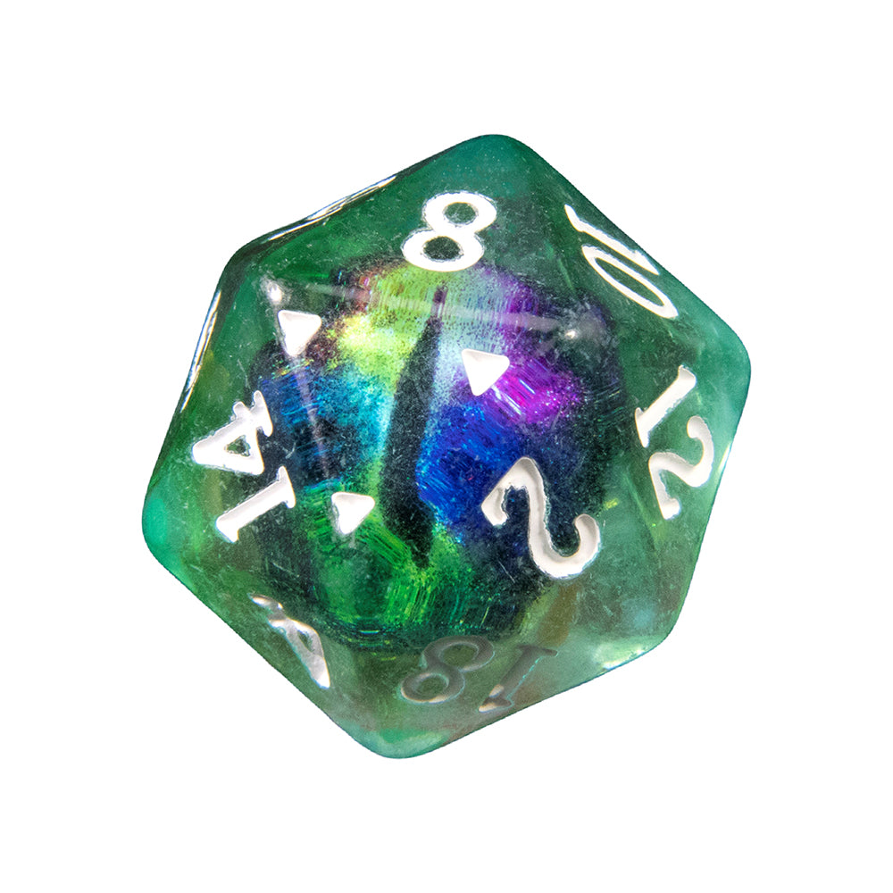 Polyhedral Dice Dragon Eye D20 Dice for Creative Role Playing Dice Compatible with Pub Club Party Table Games