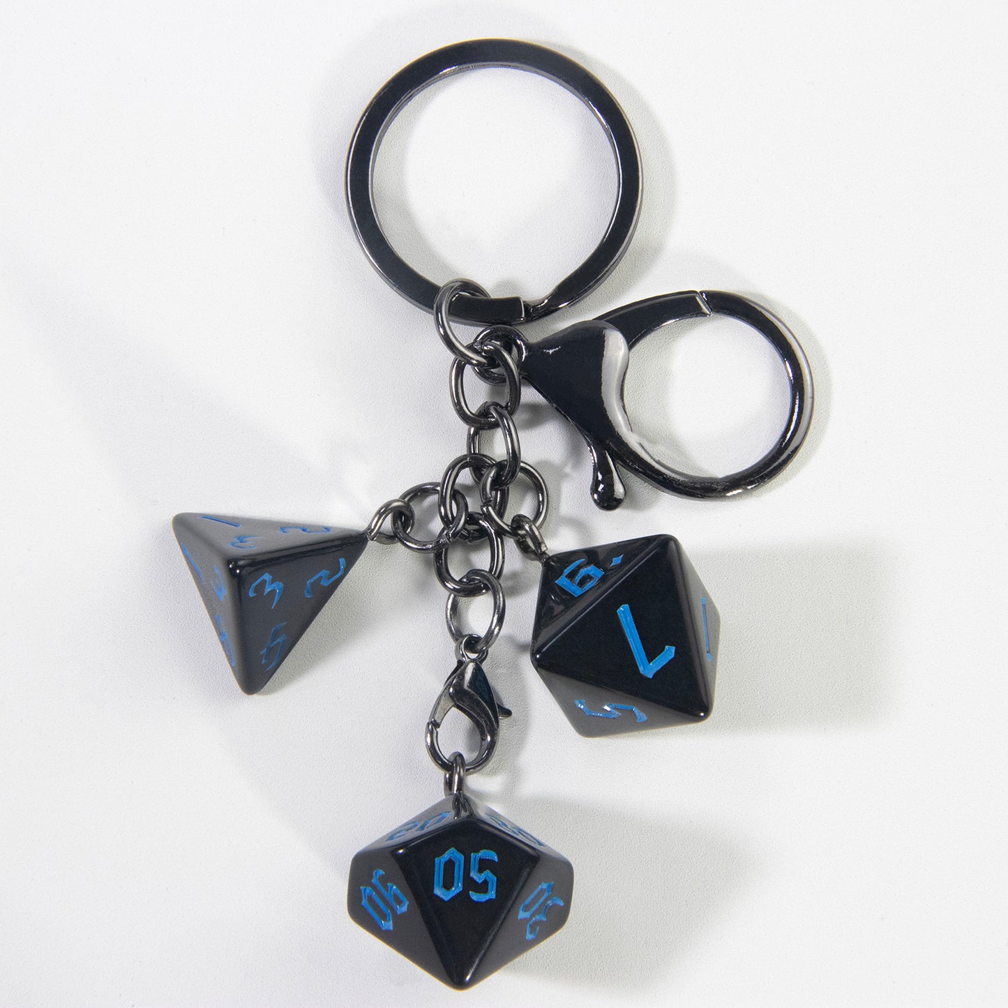 Board Game Key Chain Souvenir with Dice Charm for Backpack Car Key Decoration Pendant, As Gift for Table Game Lovers