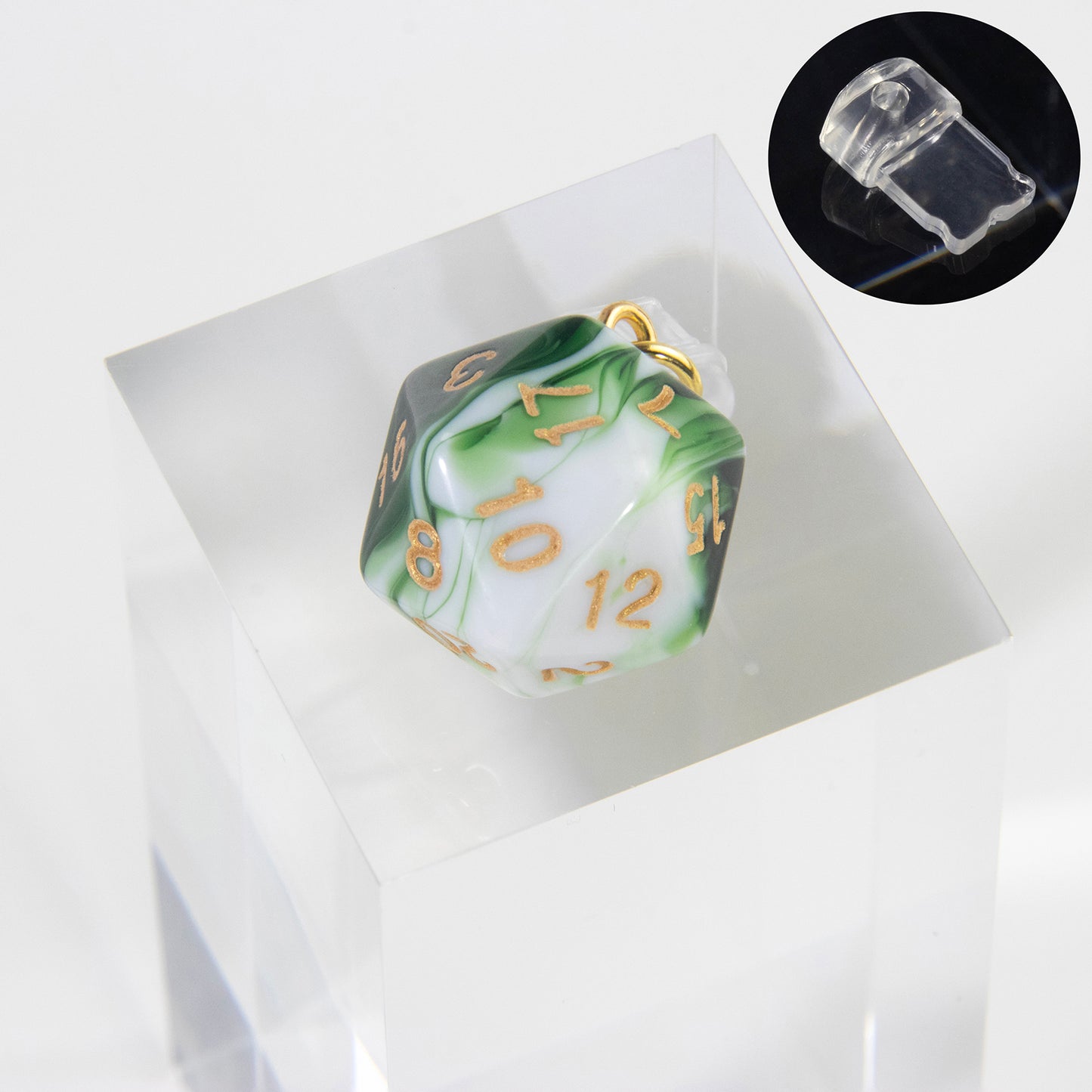 Phone Dust Plug with Acrylic Dice Charm Dust Protection Stopper for iphone Type-C Phone Charge Port