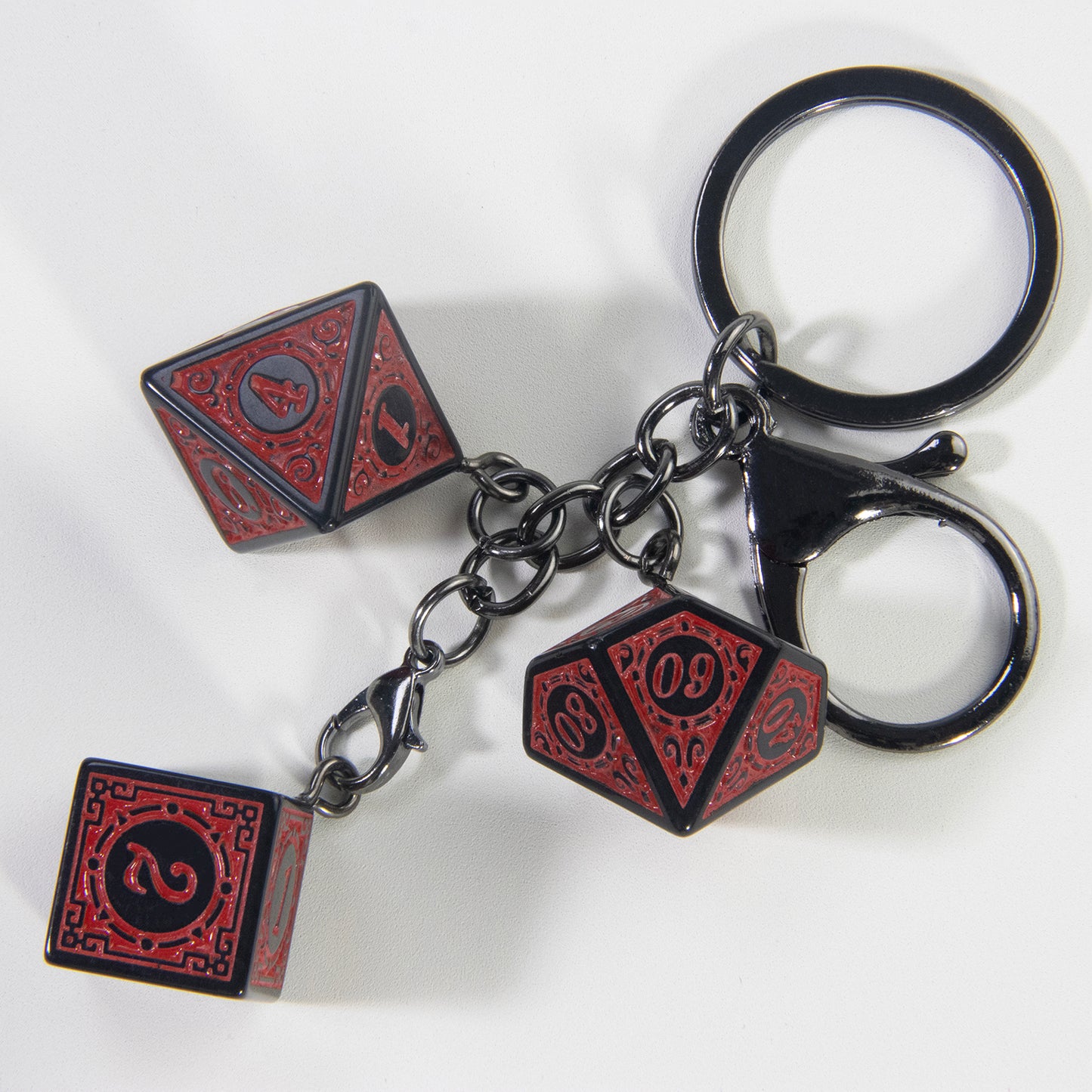 3D Fashion Dice Keychain Pendant - Stylish Car Bag Pouch Accessories for Men Women