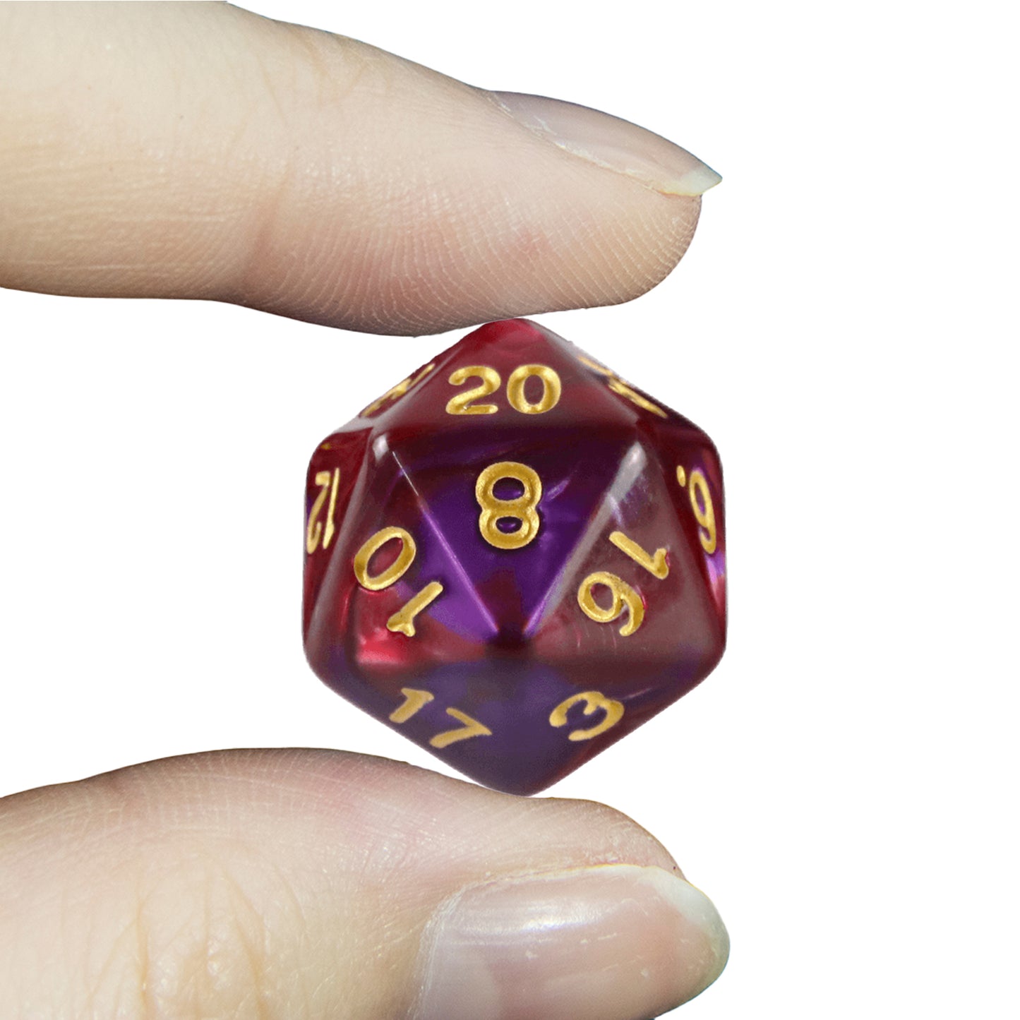 7pcs DND Polyhedral Dice Double-color Dice with for Board Game DND RPG Role Playing Game Accessories