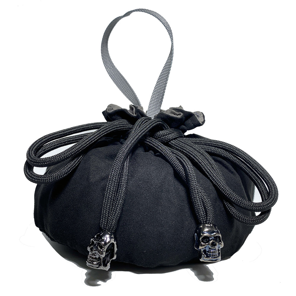 Dice Storage Bag with 8 Compartments, Drawstring Tote Bag, Tabletop Game Dice Storage for DND TRPG