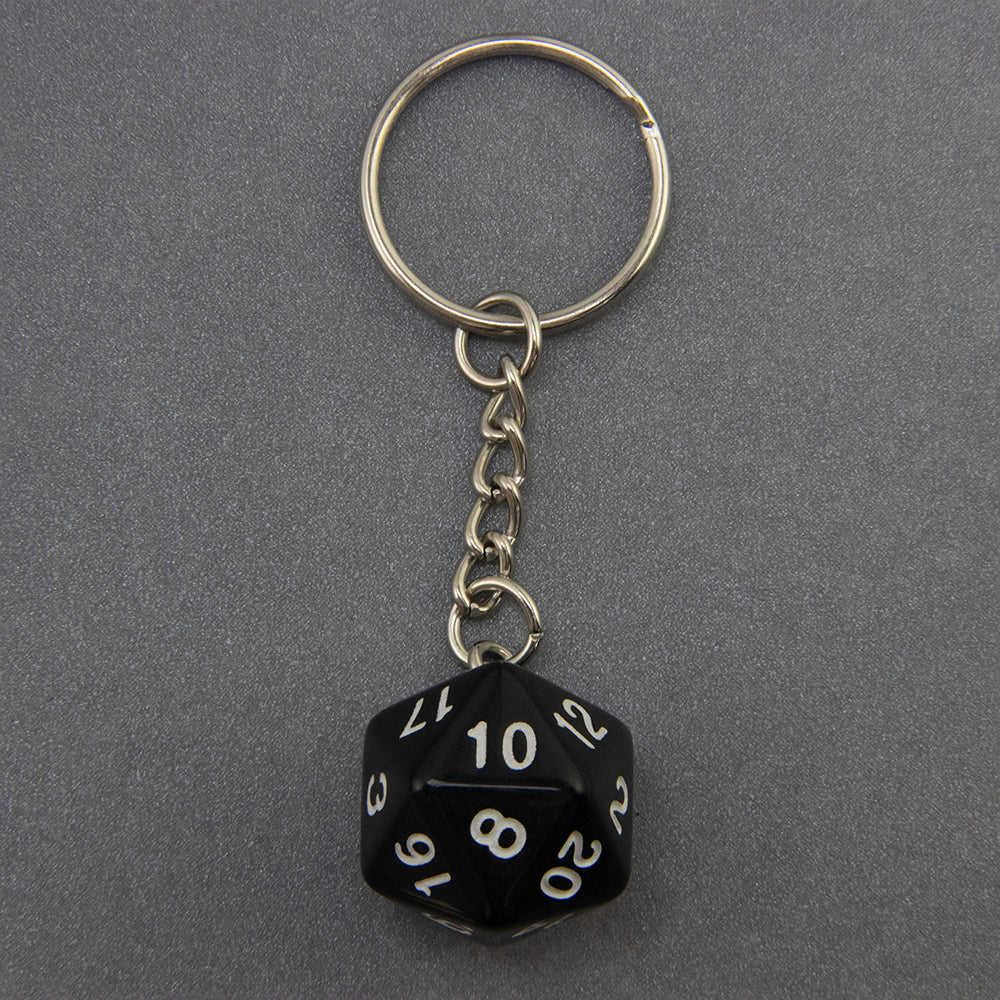 Dice Keychain Creative Gift Keyring for Bag Pendant Game Dice Keychain